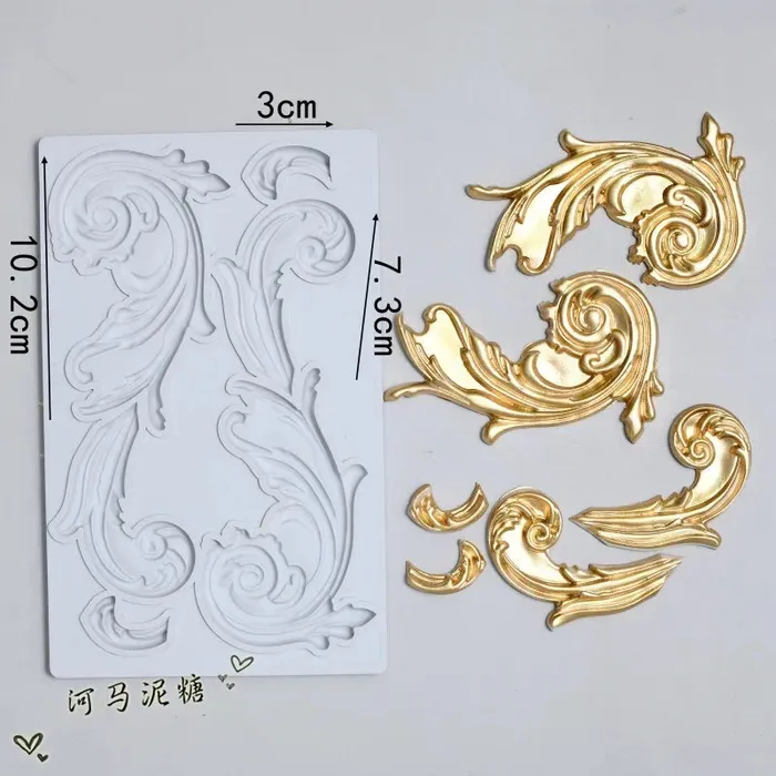 Earrings DSER European Style Silicone Mold