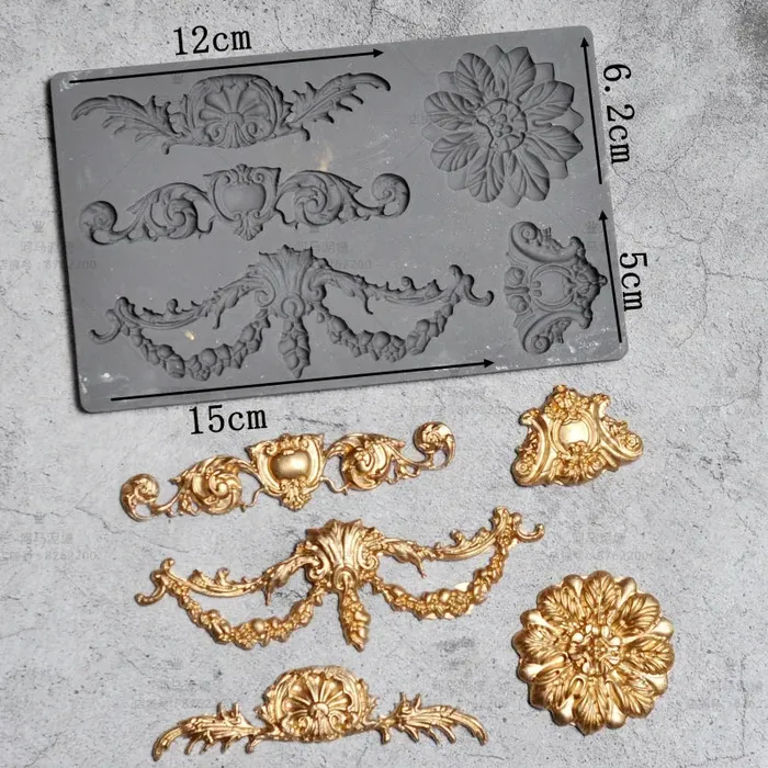 Earrings DSER European Style Silicone Mold