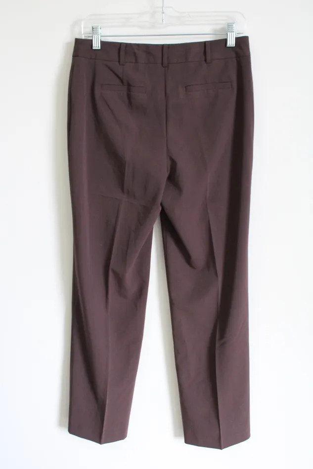 Earrings EvanPicone Stretch Burgundy Trouser Pant 4 Petite EvanPicone