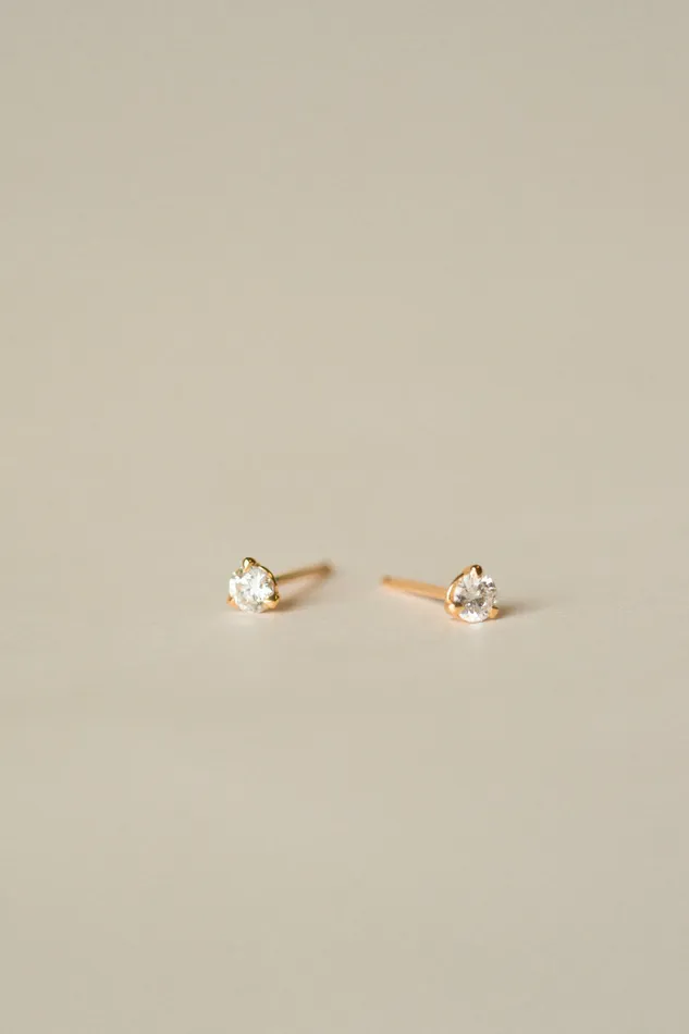 Earrings Foe Dear Everyday Diamond Earrings madetoorder