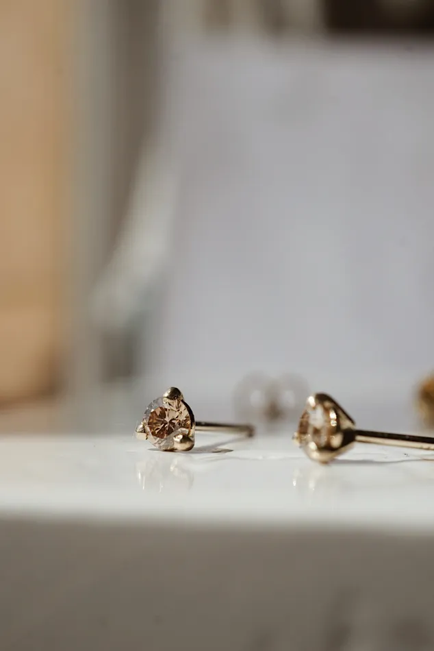 Earrings Foe Dear Everyday Diamond Earrings madetoorder