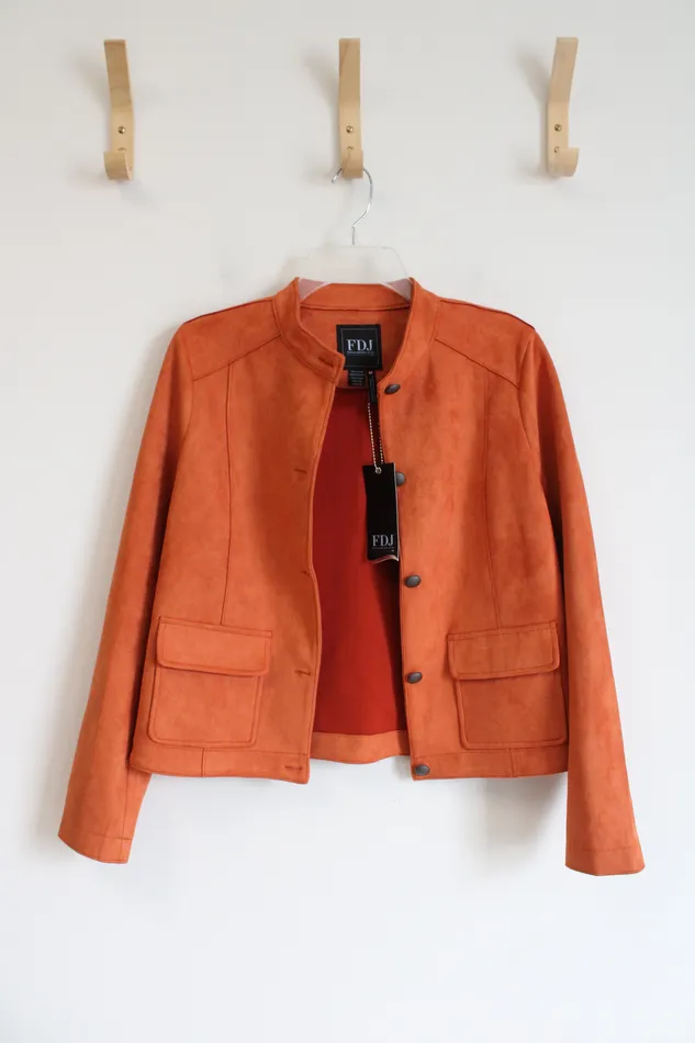 Earrings French Dressing Jeans NEW French Dressing Jeans Modele Burnt Orange Suede Jacket M Earrings French Dressing Jeans NEW French Dressing Jeans Modele Burnt Orange Suede Jacket M