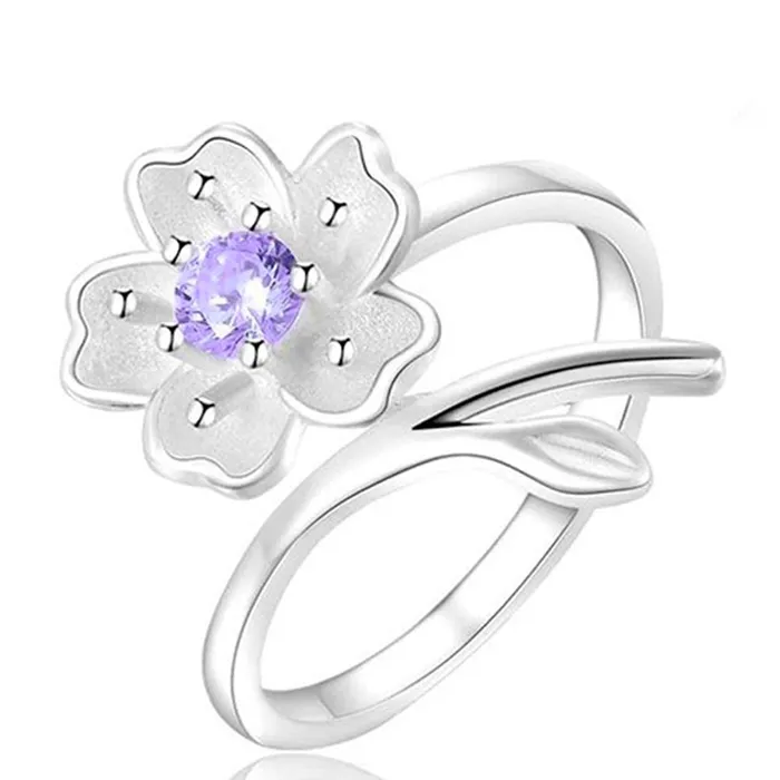 Earrings Gold Shield Anillos de Plata 925 y Flor de Cerezo