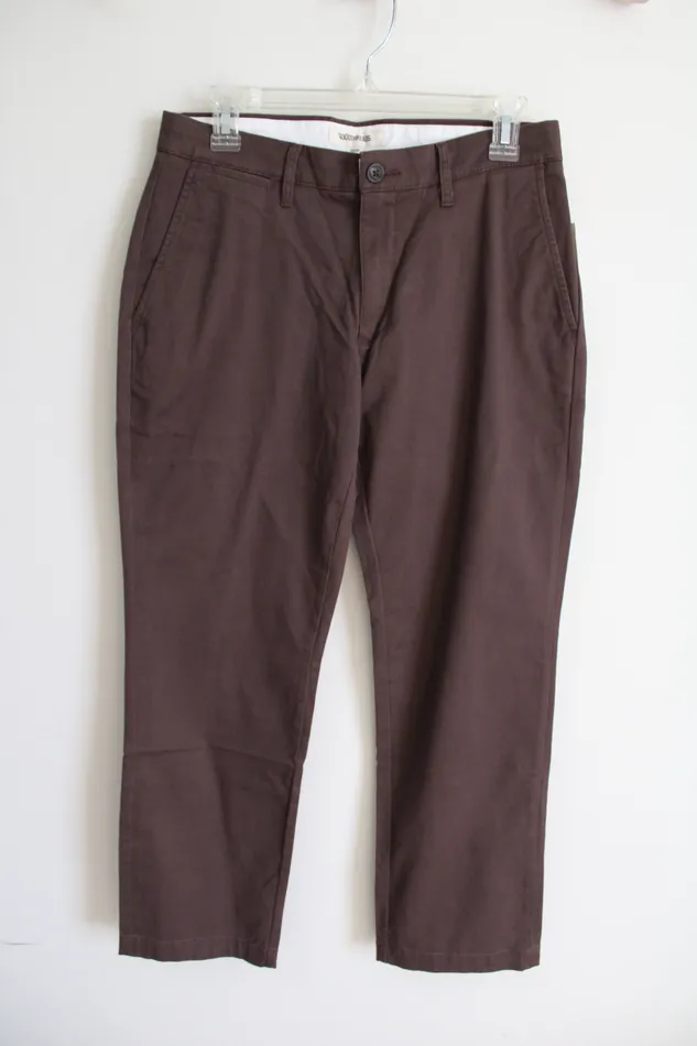 Earrings Goodthreads NEW Goodthreads Brown Straight Chino Pants 30X28