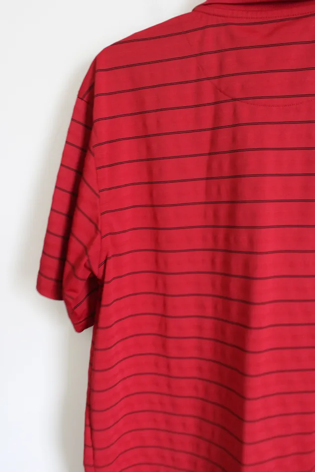 Earrings Grand Slam Grand Slam Golf Red Striped Polo L