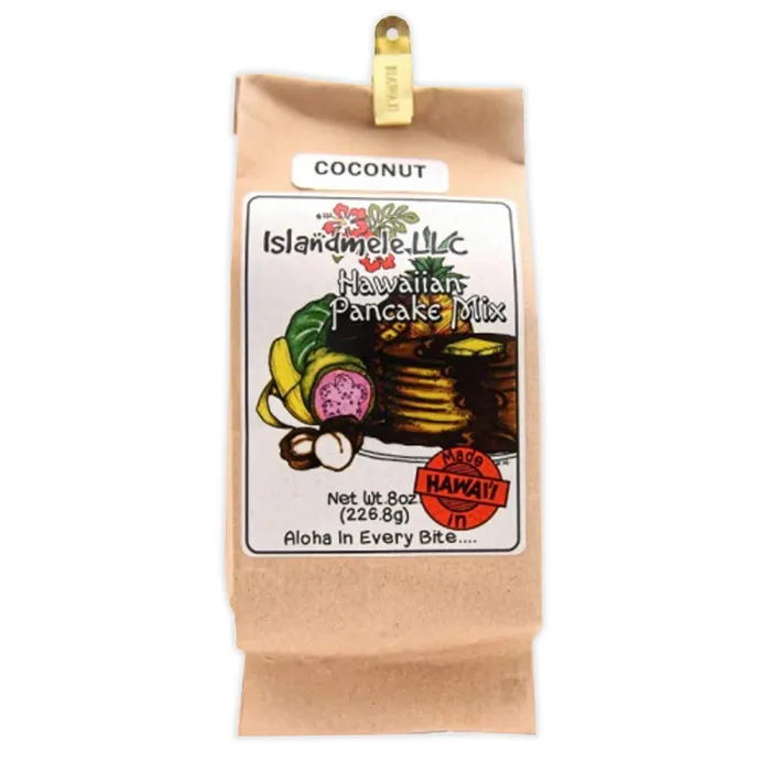 Earrings ISLANDMELELLC Islandmele Hawaiian Coconut Pancake Mix 8oz