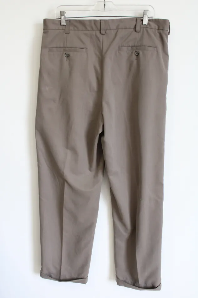 Earrings Izod Izod Brown Trouser Pants 36x32