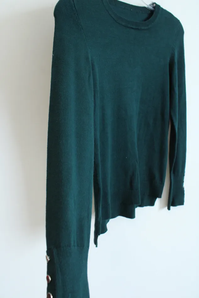 Earrings Jubilee Thrift Evergreen Knit Sweater XS