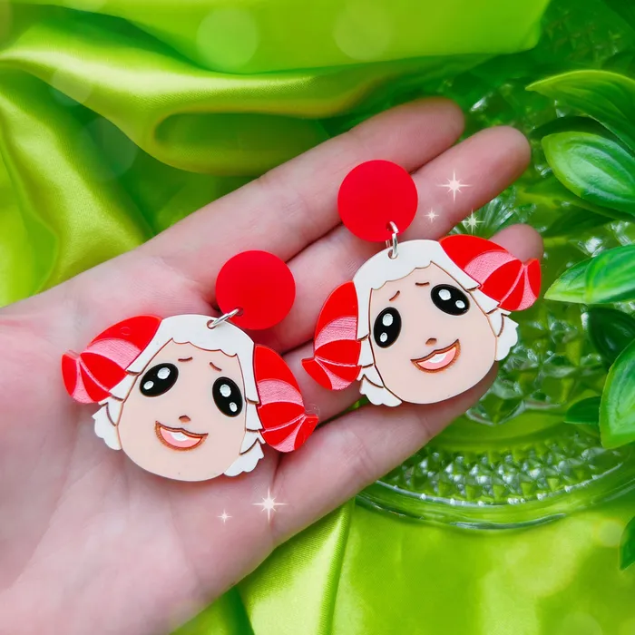 Earrings KGF Jewelry Custom Animal Crossing Acrylic Earrings PLEASE READ INSTRUCTIONS