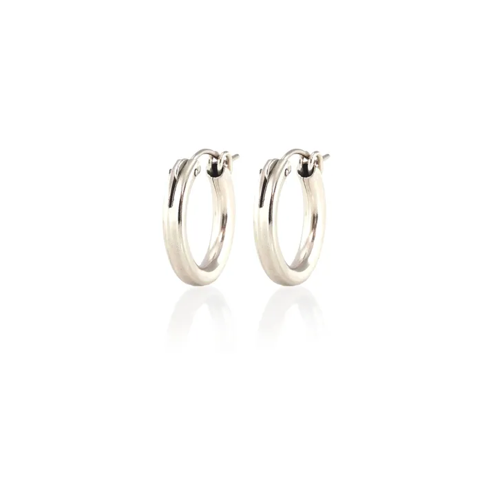 Earrings Kris Nations Lightweight Tube Hoop Earrings