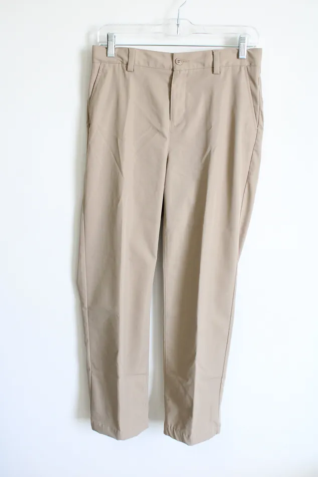 Earrings Lands End Lands End Khaki Polyester Chino Pants 16