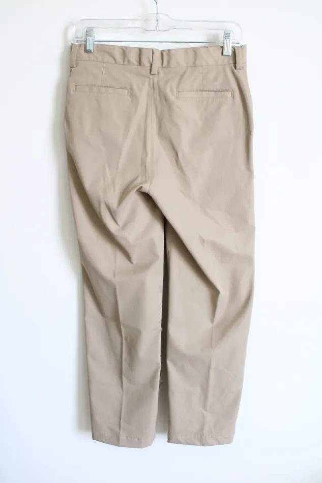 Earrings Lands End Lands End Khaki Polyester Chino Pants 16