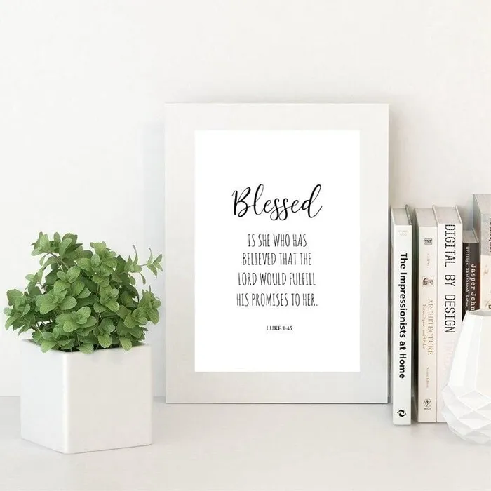 Earrings Lords Guidance Bible Verse Wall Artbr Blessed