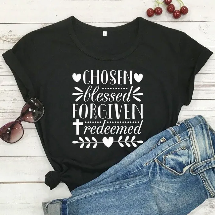 Earrings Lords Guidance Christian TShirt br Redeemed