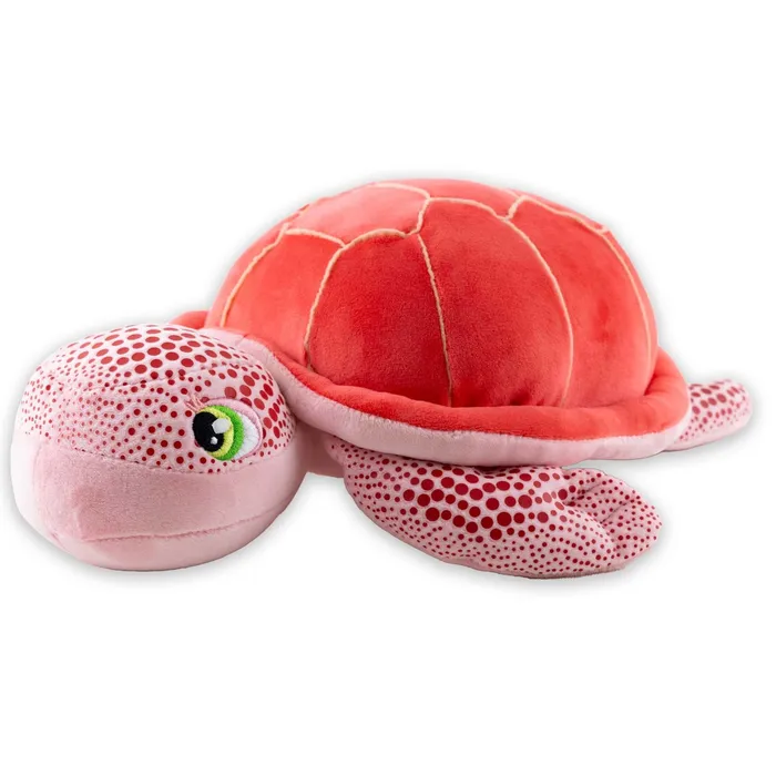 Earrings MADDENCORP Keiki Kuddles Red Pink Honu Sea Turtle Plush