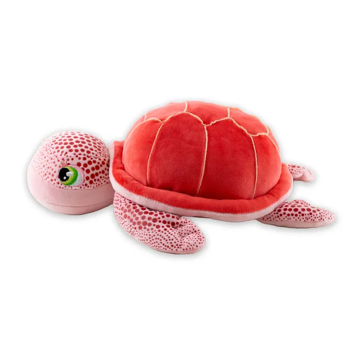 Earrings MADDENCORP Keiki Kuddles Red Pink Honu Sea Turtle Plush