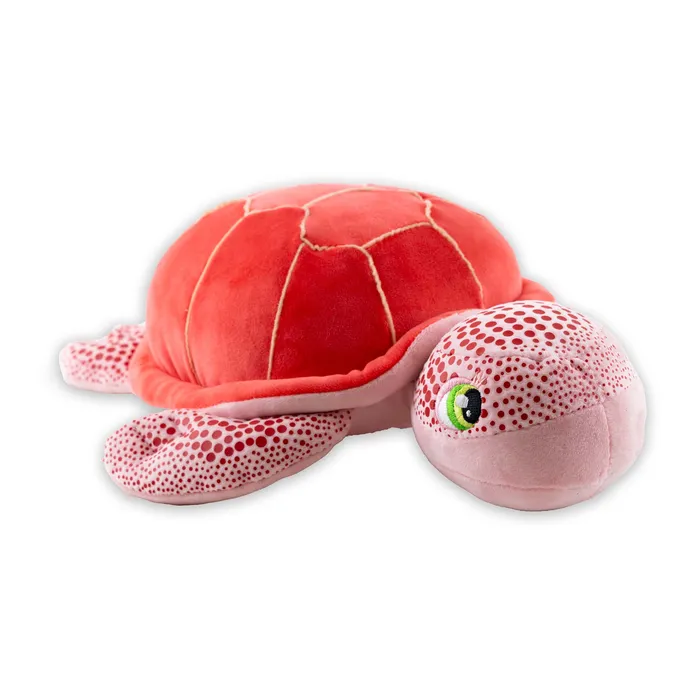 Earrings MADDENCORP Keiki Kuddles Red Pink Honu Sea Turtle Plush