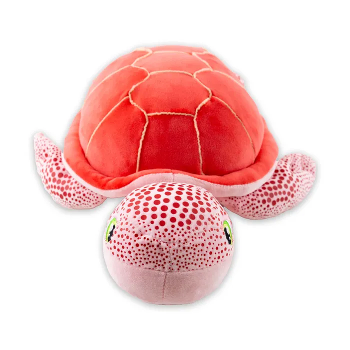 Earrings MADDENCORP Keiki Kuddles Red Pink Honu Sea Turtle Plush