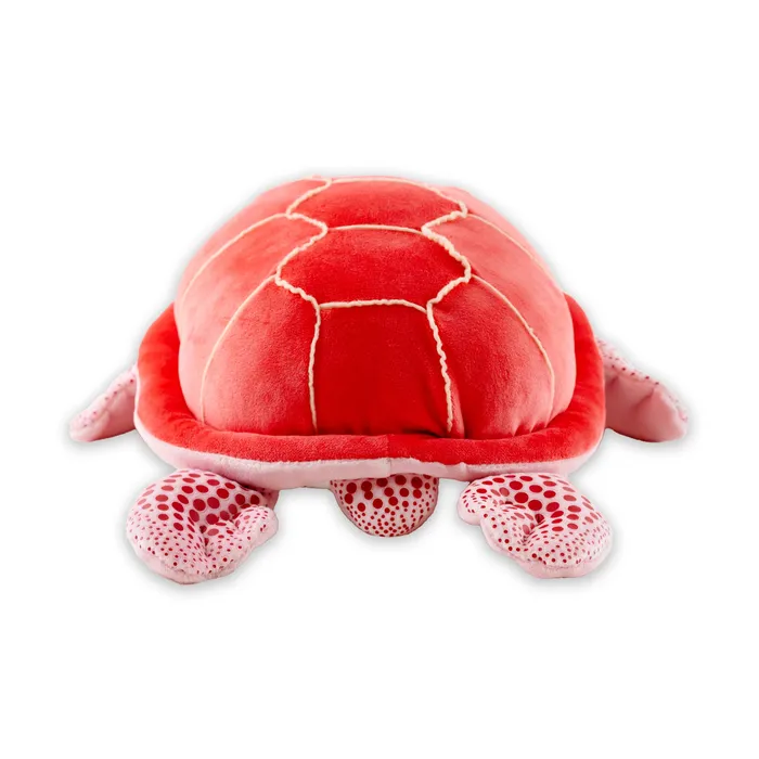 Earrings MADDENCORP Keiki Kuddles Red Pink Honu Sea Turtle Plush