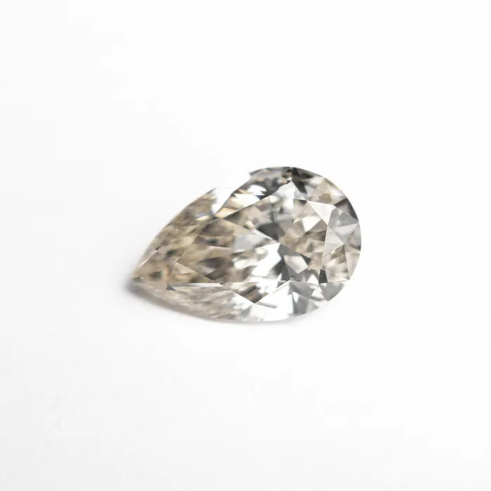 Earrings Misfit Diamonds Champagne Brilliant Diamond 152ct Pear