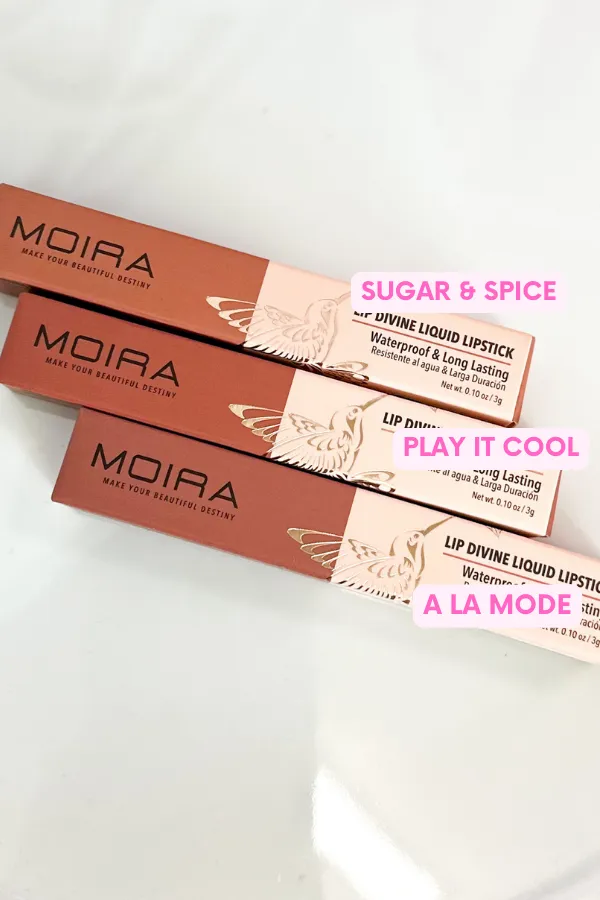 Earrings Moira Cosmetics Lip Divine Liquid Lipstick Sugar Spice