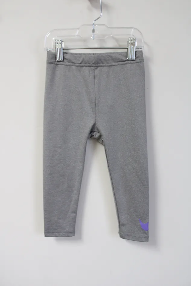 Earrings Nike Nike Gray Capri Legging 24 MO