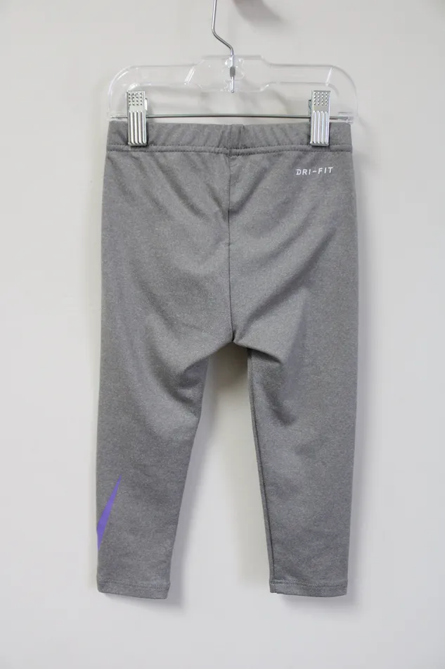 Earrings Nike Nike Gray Capri Legging 24 MO