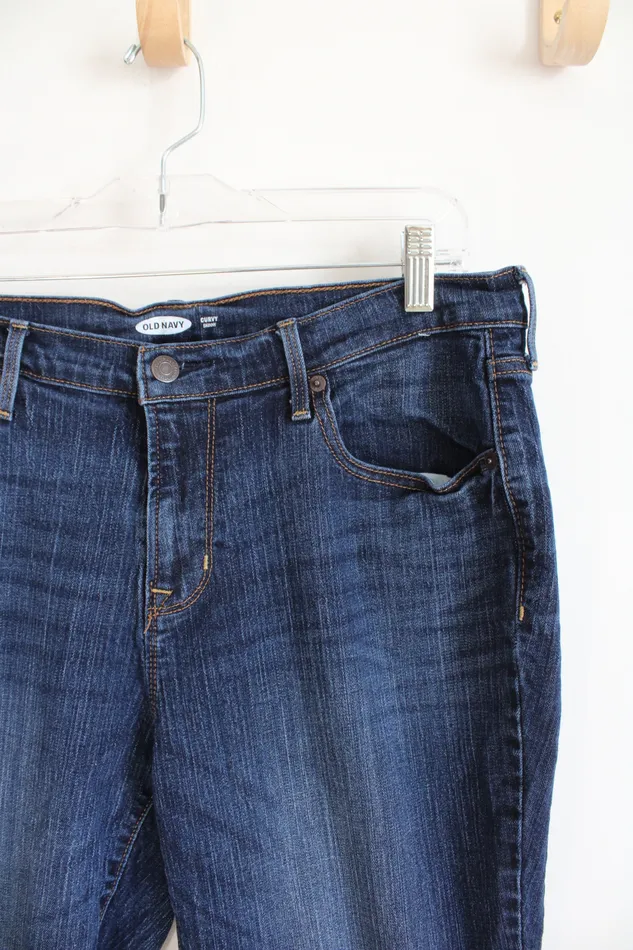 Earrings Old Navy Curvy Skinny Dark Wash Jeans 12 Old Navy