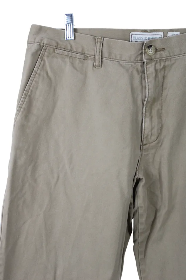 Earrings Old Navy Old Navy Classic Khakis Chino Pants 34X32