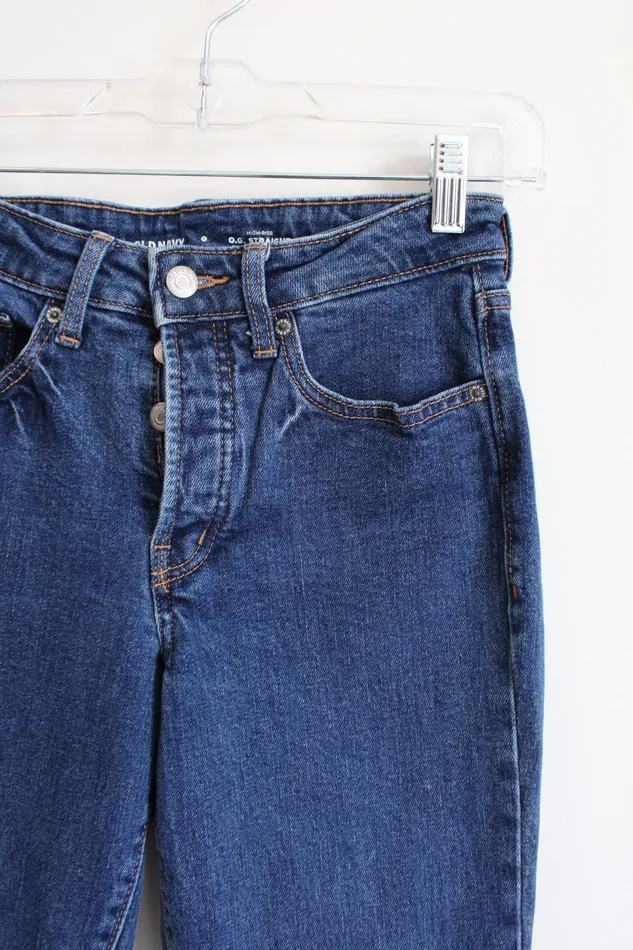 Earrings Old Navy Old Navy OG Straight High Rise Jeans 0
