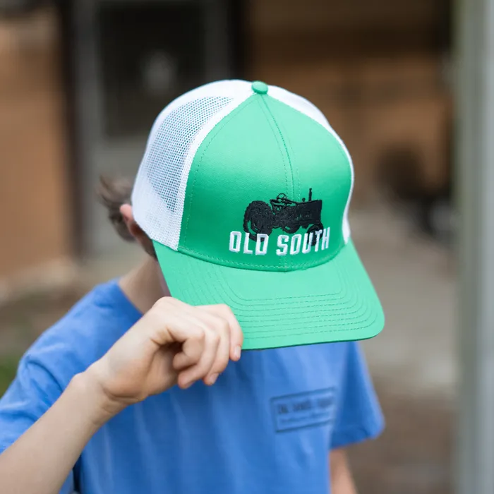 Earrings Old South Apparel Tractor Trucker Hat Youth