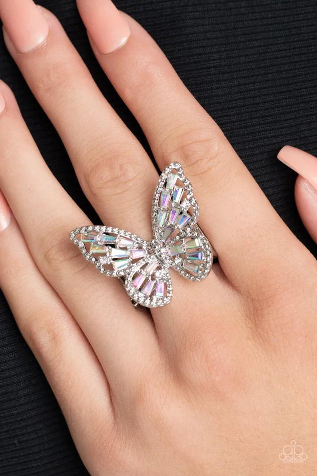 Earrings Paparazzi Accessories BrightEyed Butterfly Multi