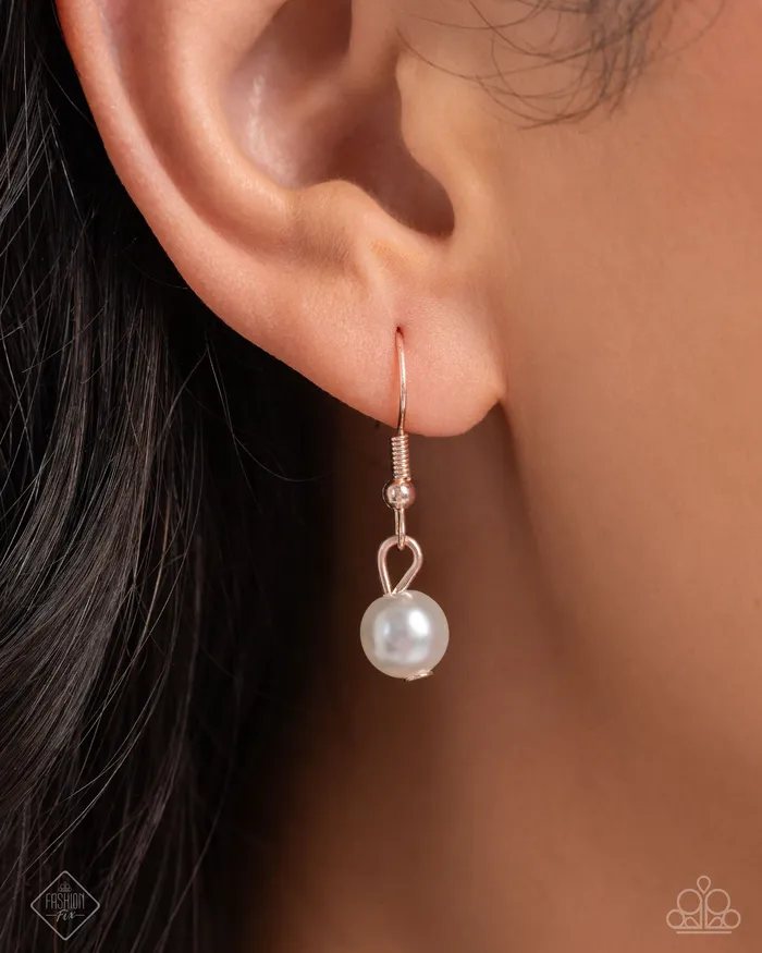 Earrings Paparazzi Accessories Radiant Range Pink