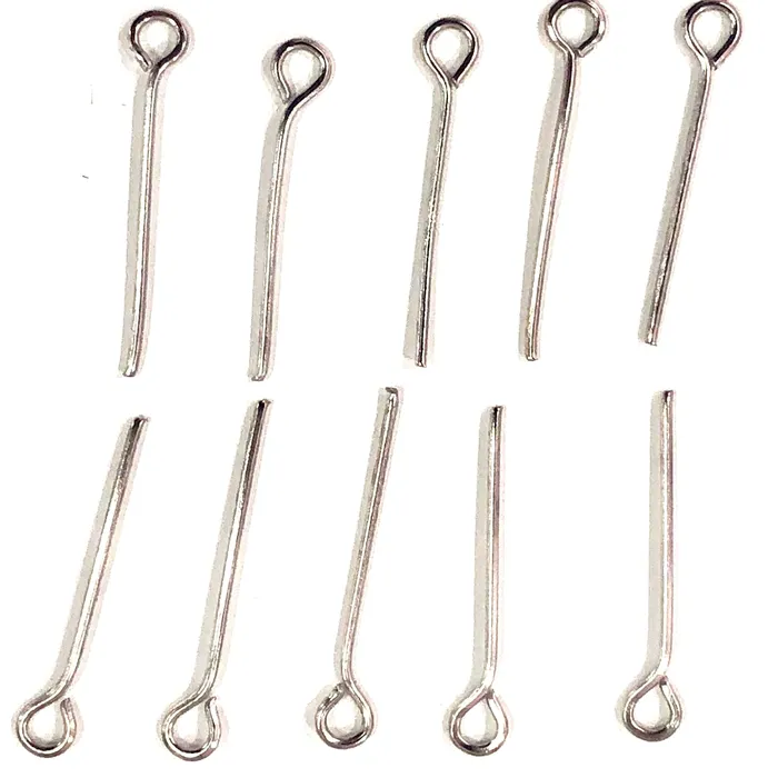 Earrings Peppy Beads 20mm Rhodium Plated Brass Eye pins 07mm by 20mm Rhodium Eye Pins 20mm Earrings Peppy Beads 20mm Rhodium Plated Brass Eye pins 07mm by 20mm Rhodium Eye Pins 20mm