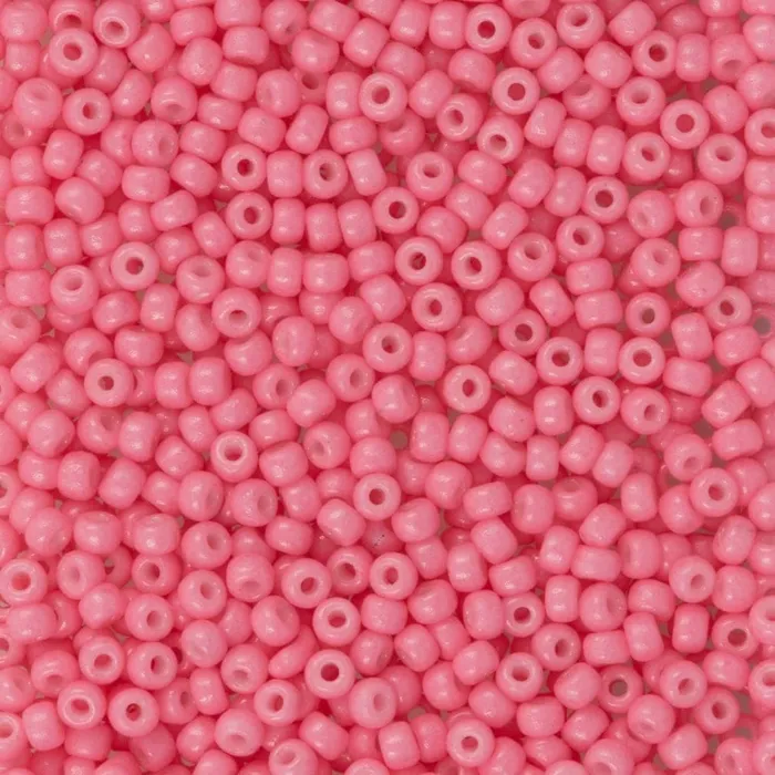 Earrings Peppy Beads Miyuki Seed Beads 80 Duracoat Opaque Carnation 4467NEW