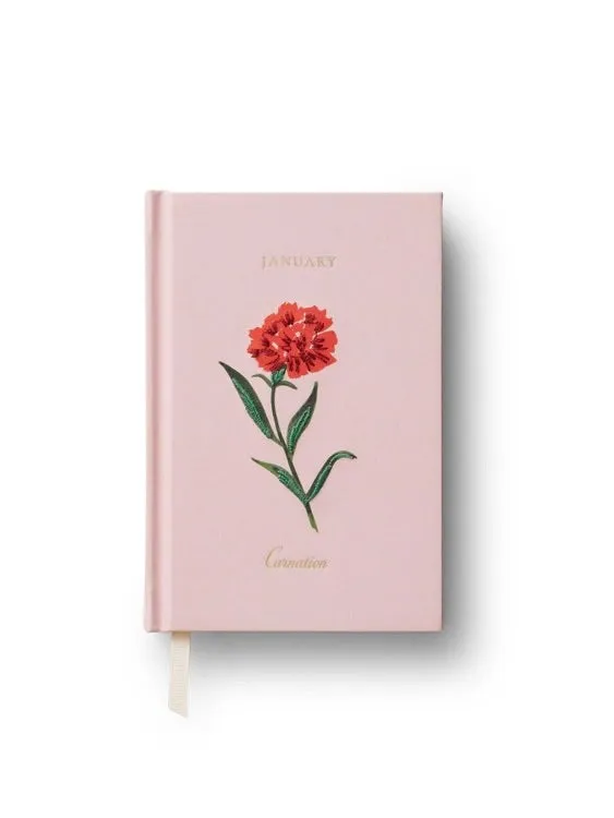 Earrings Rifle Paper Co Birth Month Mini Embroidered Journal