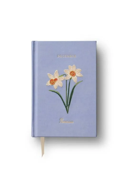 Earrings Rifle Paper Co Birth Month Mini Embroidered Journal