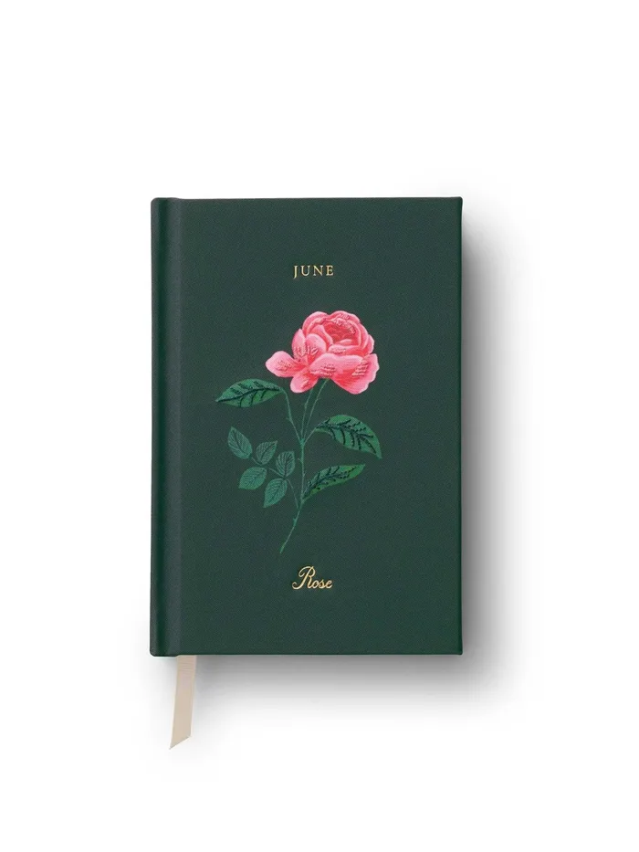 Earrings Rifle Paper Co Birth Month Mini Embroidered Journal