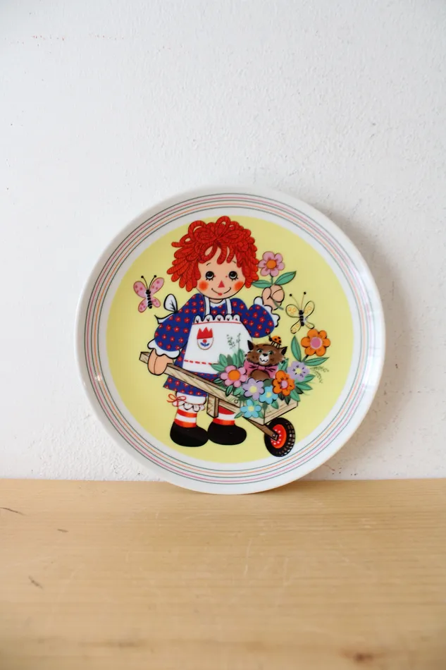 Earrings Schmid Schmid Raggedy Ann The Sunshine Wagon Annual 1980 Collector Plate Earrings Schmid Schmid Raggedy Ann The Sunshine Wagon Annual 1980 Collector Plate