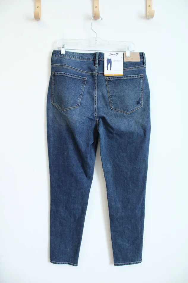 Earrings Seven7 NEW Seven7 High Rise Skinny Jeans 12