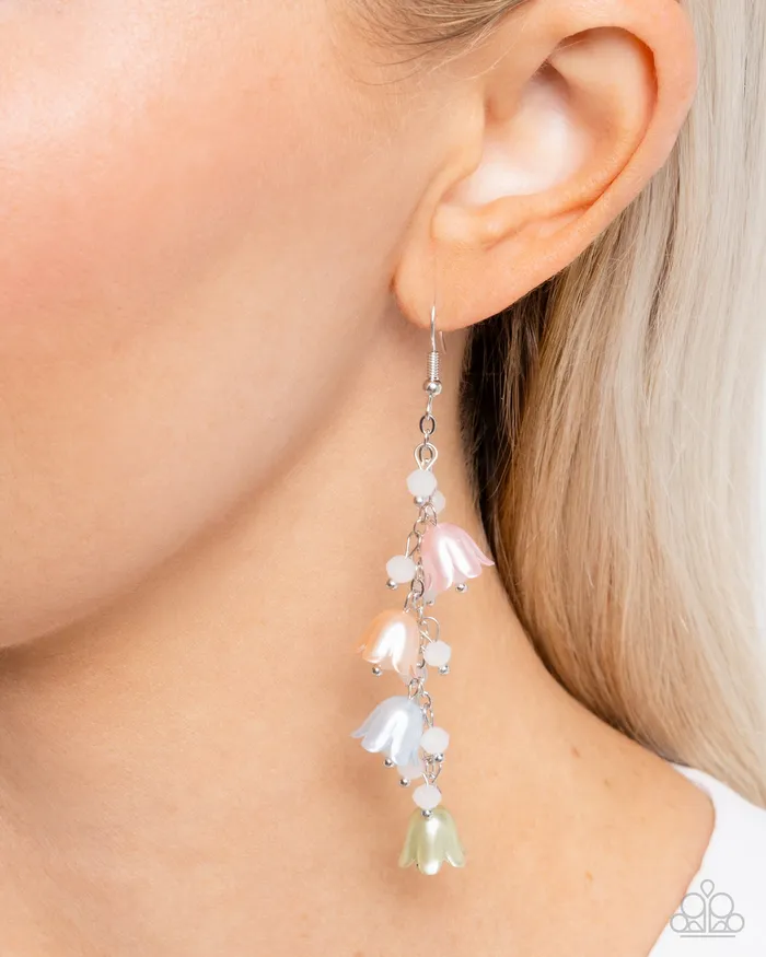 Earrings Snow Drops Multi Paparazzi Accessories