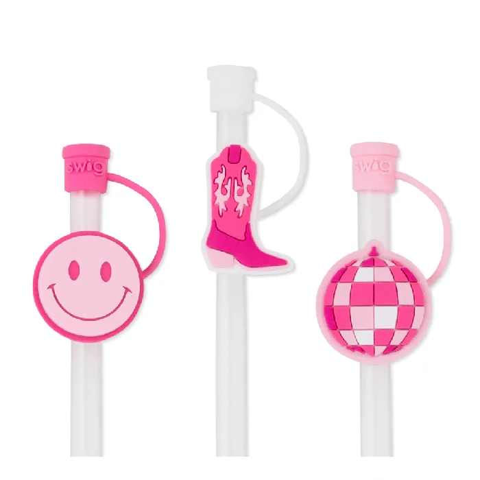 Earrings SWIGLIFE SWIG LIFE LETS GO GIRLS STRAW TOPPER SET