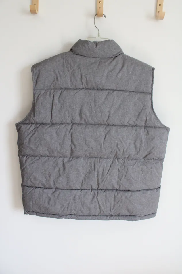Earrings US Polo US Polo Assn Gray Puffer Vest L