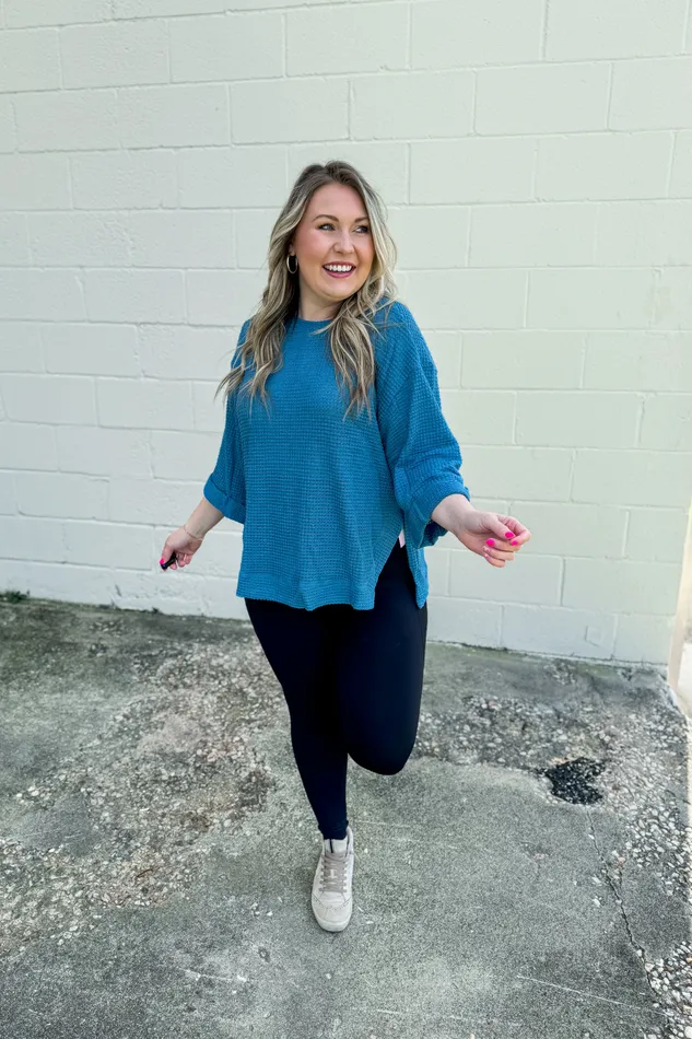 Earrings Umgee Next Adventure Top Teal