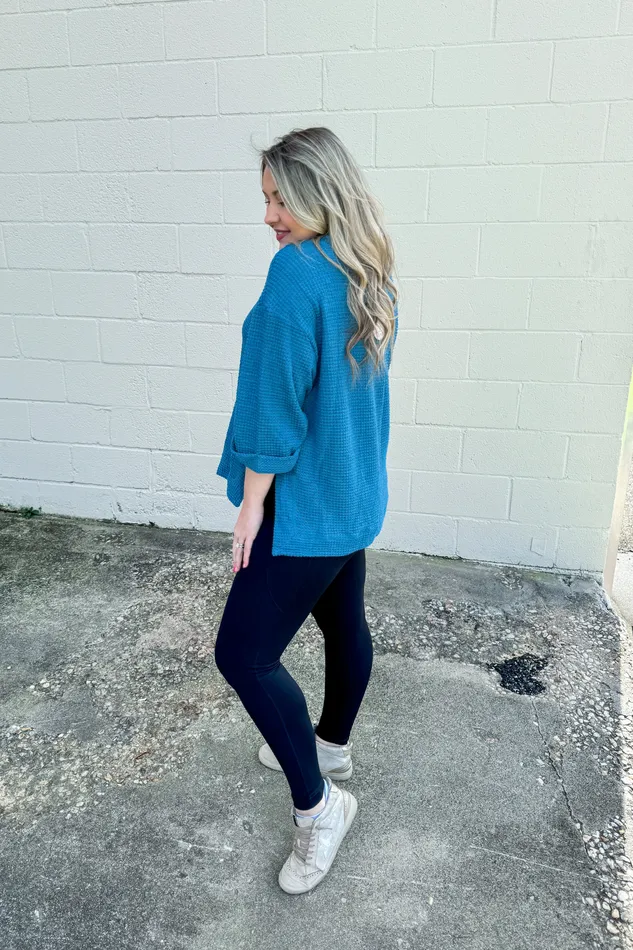 Earrings Umgee Next Adventure Top Teal