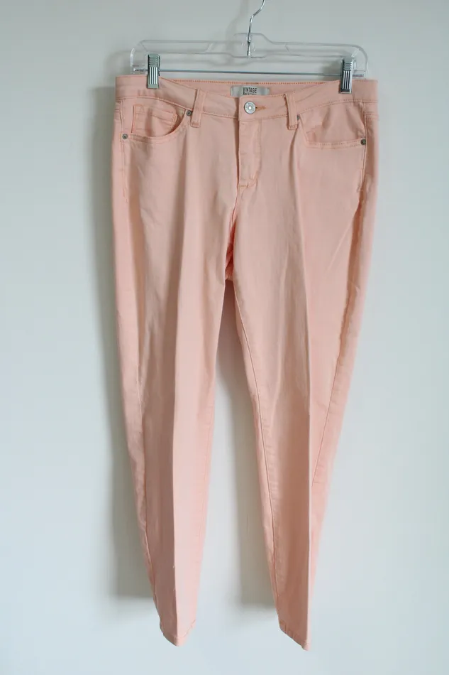 Earrings Vintage America Blues Vintage America Skinny Ankle Peach Jeans 8