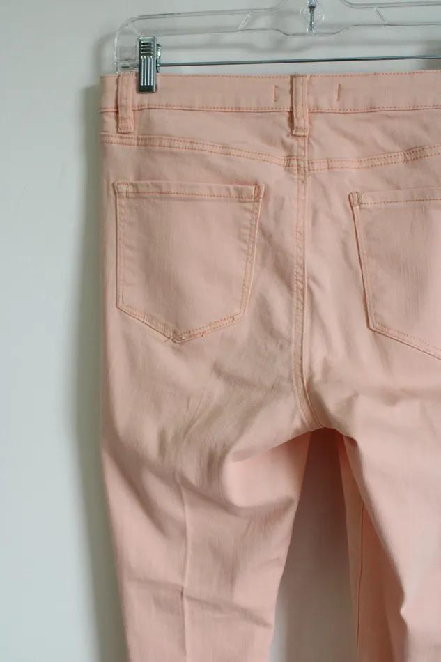Earrings Vintage America Blues Vintage America Skinny Ankle Peach Jeans 8