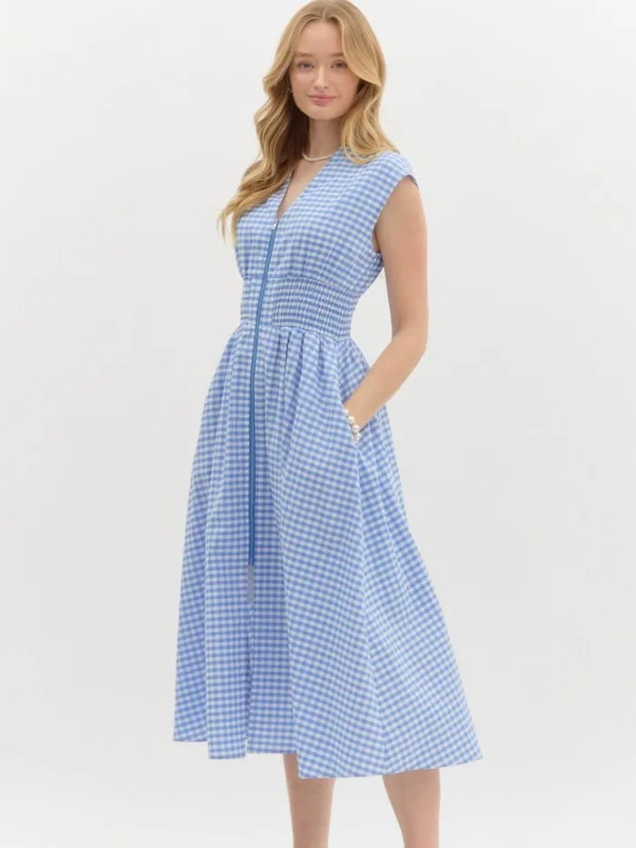 Entro Earrings Shasta Dress