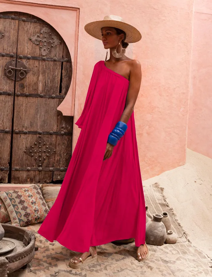 Erika Pea Earrings INIGO MAXI DRESS