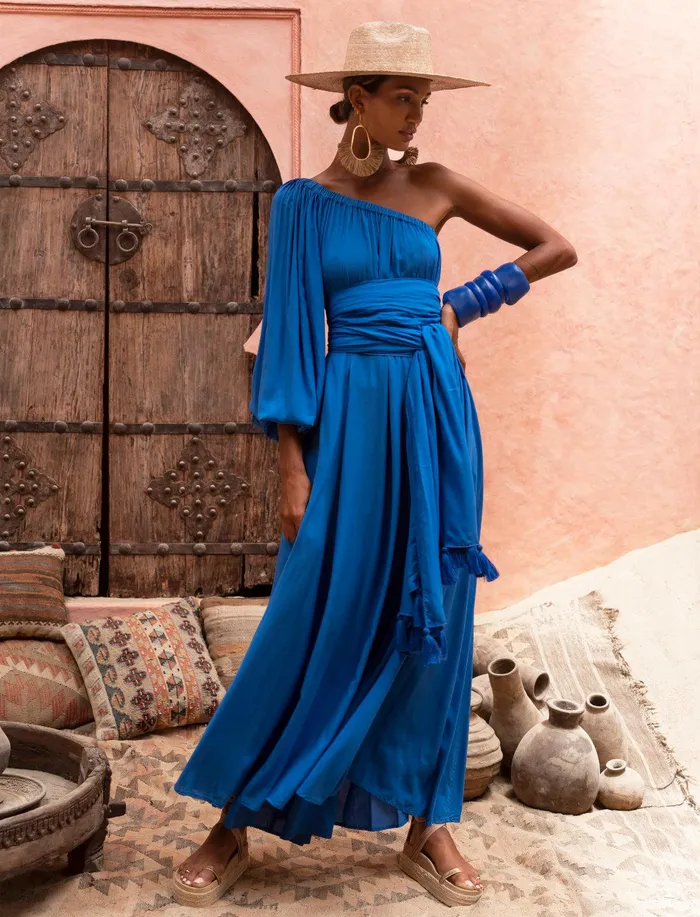 Erika Pea Earrings INIGO MAXI DRESS